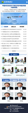宽屏国际商协会网站模板 - 手机端